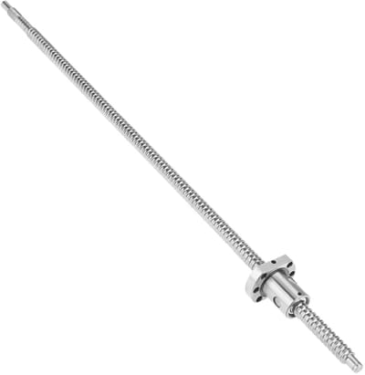Dailygoods- Vis à billes 500mm - Kogelschroef - Anti-backlash - Diameter 12mm - Precisie-apparatuur - Hoge precisie