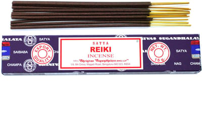 Satya Reiki Wierookstokjes - 1 Doosje 15 Gram - Wierook Stokjes - Premium Wierook