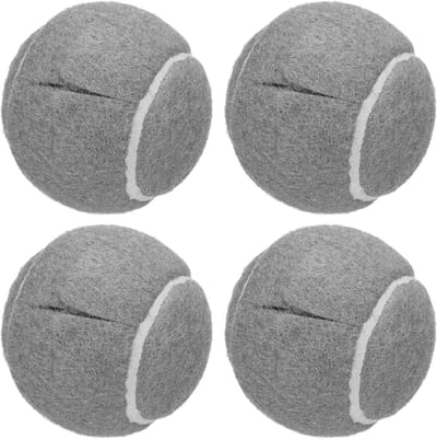 Tennisballen Beschermers - Glijders Meubels - Vloer Beschermen - Voorgesneden Ontwerp - 65 mm - Grijs