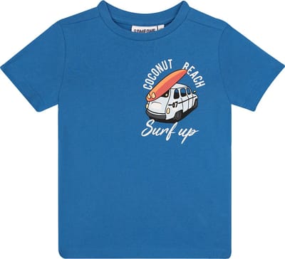 Someone WAVEY-SB-02-J Jongens T-shirt - BLUE