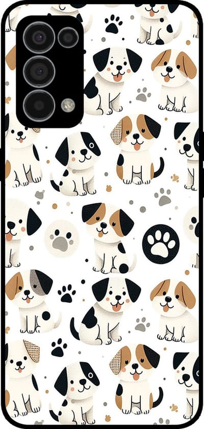 Smartphonica Telefoonhoesje Geschikt voor Oppo Find X3 Lite met honden opdruk - TPU backcover case dog design geschikt voor Oppo Find X3 Lite