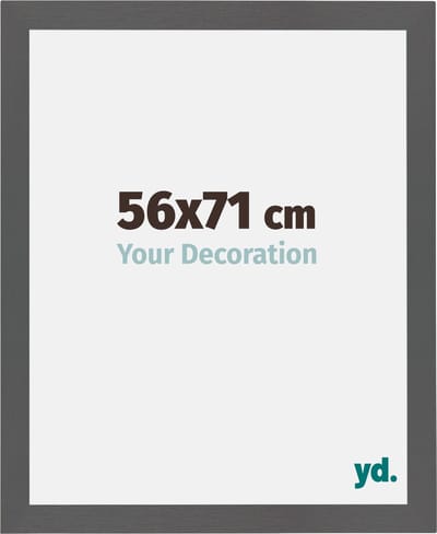 Your Decoration - Fotolijst 56x71 cm - MDF - Antraciet - Mura