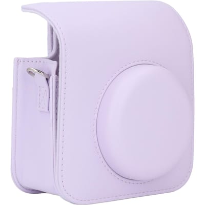 Instant Camera Tas Draagbare Beschermende Opbergtas Retro PU Leer Tas voor Mini12 Fotografie Blauw paars