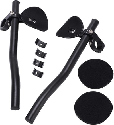 Fietssteun Stuur - Armsteun Fiets - Lange Afstand Rijden - Aluminiumlegering Constructie - 34 x 7.5 cm