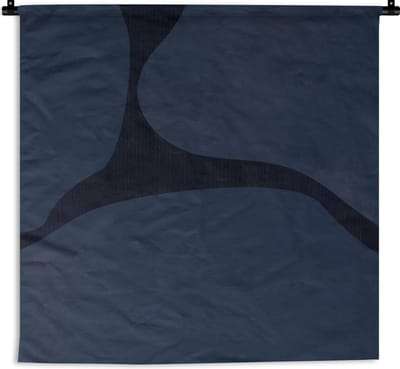 Wandkleed - Wanddoek - Beste oma ooit - Quotes - Oma - Spreuken - 60x60 cm - Wandtapijt