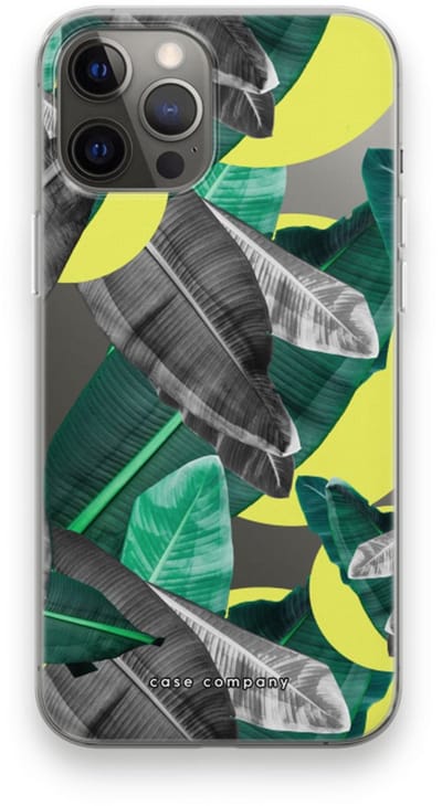 Case Company® - Hoesje geschikt voor iPhone 12 Pro Max hoesje - Fantasie jungle - Soft Cover Telefoonhoesje - Bescherming aan alle Kanten en Schermrand