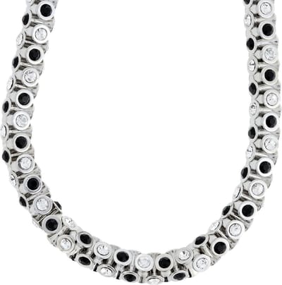 Behave - Zilverkleurige Ketting - Handgemaakt - Tijdloos Monochrome Design