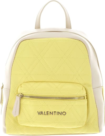 VALENTINO Vrije tijd rugzak Rugzak Palm Re Backpack Lime / Ecru Lichtgeel