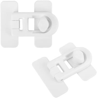 Dailygoods - 2 Stuks Babyveiligheidstoiletsloten voor Peuters met Eenvoudige Installatie