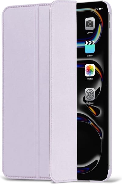 DECODED Tablet Hoes Geschikt voor iPad Pro Generatie 2024 model - 11 inch - Lavendel Paars