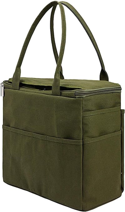 Garen Opbergtas - Haaktas Organizer - Breiwerk Organiseren - Grote Capaciteit - 34 x 17 x 28 cm