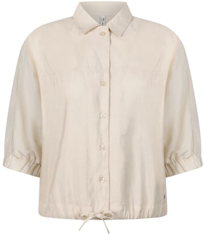 Zoso Blouse Lisa Viscose Blouses 251 0007 Sand Dames Maat - XXL