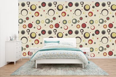 Behang - Fotobehang Cirkel - Lijn - Design - Breedte 500 cm x hoogte 280 cm