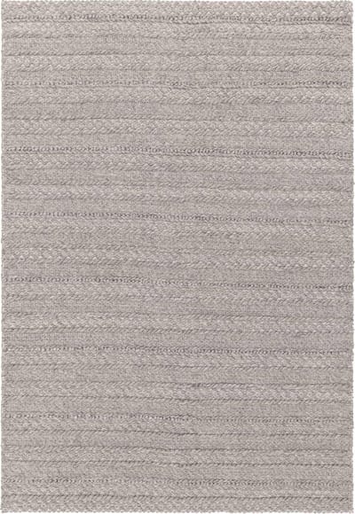 Easy Living - Easy Living Grayson Grey Vloerkleed - 160x230  - Rechthoek - Buiten,Laagpolig,Structuur Tapijt - Modern - Grijs, Taupe