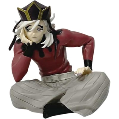 Nouvelle Arrivée Figurine Anime Tendance Modèle Neuf à Genoux Ornement Décoratif Périphérique pour Bureau Jouet Cadeau Idéal pour Enfants black