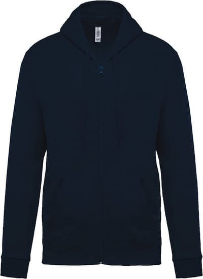 Kariban Sweater met rits en capuchon K479 - Navy - XS