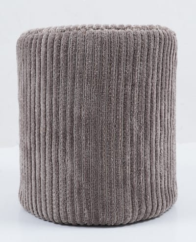 Poef Ribbed Beige - Giga Living