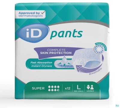 ID Pants Super Large - 12 pakken van 12 stuks