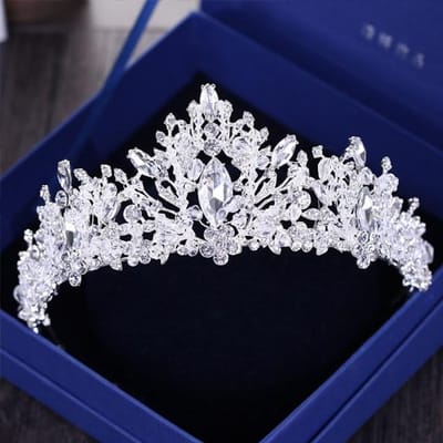 Diverse zilveren kleur gouden kristallen kronen bruid tiara mode koningin voor bruiloft kroon hoofddeksel bruiloft haar sieraden accessoires