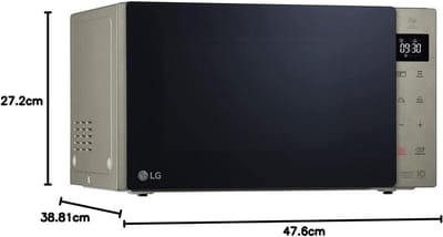 MH6535NBS magnetron met grill Smart Inverter-technologie 1000 W - 25 liter - 32 automatische programma's - digitaal display