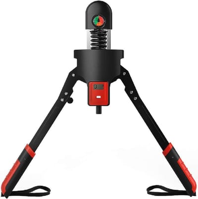 Verstelbare Power Twister - Armtrainer Bicep Blaster - Kracht Training - LCD Scherm Weergave - 10-160 kg - Zwart