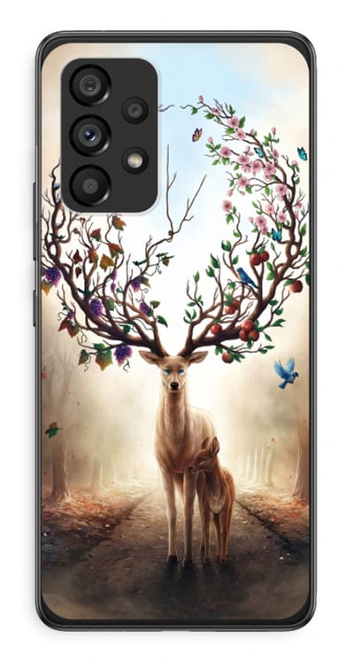 Case Company® - Hoesje geschikt voor Samsung Galaxy A53 5G hoesje - Seasons Change - Soft Cover Telefoonhoesje - Bescherming aan alle Kanten en Schermrand