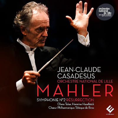 Jean-Claude Casadesus, L'Orchestre National de Lille - Mahler: Symphony No.2 Resurrection (2 CD)