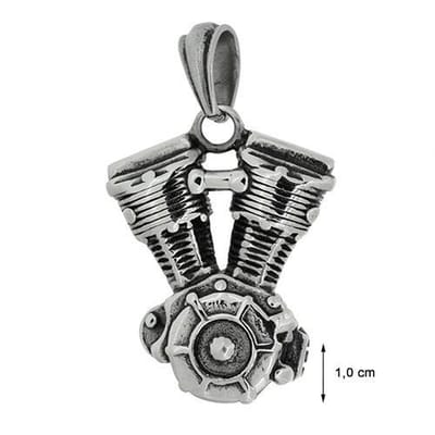 Blinx Jewels Stalen Hanger Motor Engine