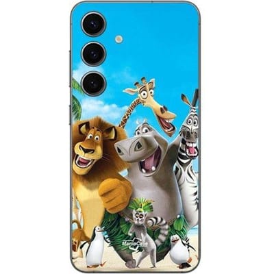 Coque de téléphone - Maniacase - Samsung Galaxy S24 Plus - Souple - Silicone - Anime zwart