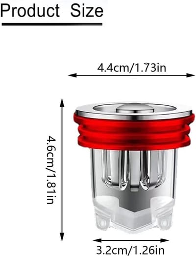 Universele Anti Geur & Verstopping Vloerput Adapter voor Douche, Badkamer en Keuken (2 Stuks)