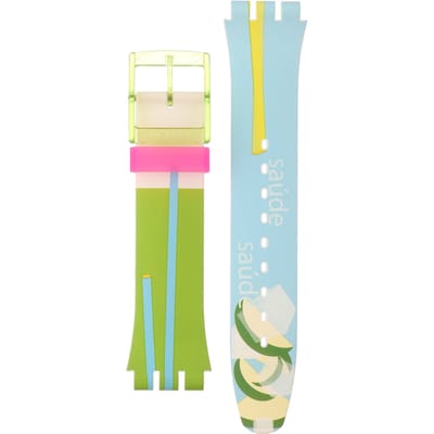 Swatch Plastic - Originals Large (41mm) SUO/SO29/SO32 ASUOW124 SUOW124 Caipi band
