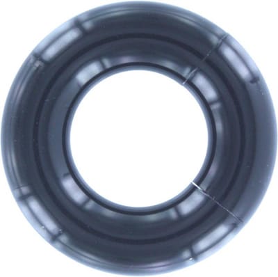 Acryl Smooth Segment Ring piercing Zwart - 8 mm