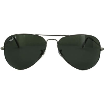 Ray-Ban zonnebril Aviator 3025 Gunmetal Green Polarisated 004/58