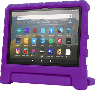 Rixus RXTC06 Tablet Kids Case For Apple iPad Mini 6 8.3 inch Purple