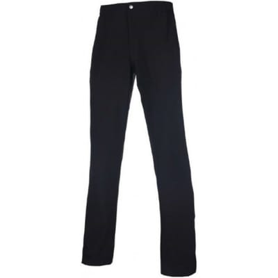 Sjeng Sports JAMES Long Heren Broek Zwart Stretchstof Verstelbaar met Ritsen, De James Long is 5cm Langer voor Extra Lengte, Comfortabele Sportbroek