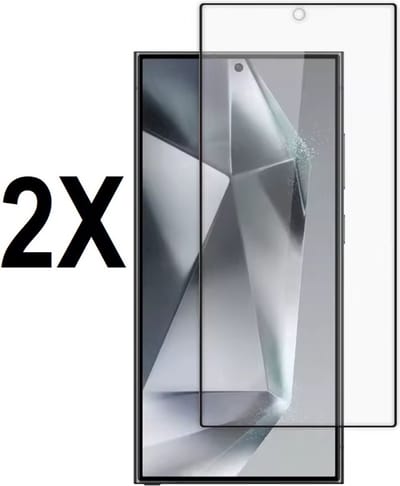 Screenz® - Matte Screenprotector geschikt voor Samsung Galaxy S26 Ultra - Tempered glass - Screen protector geschikt voor S26 Ultra - Beschermglas - Mat Glasplaatje - 2 stuks