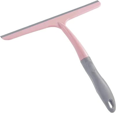 Siliconen Wisser - Raamtrekker - Glas Reinigen - Veelzijdig Gebruik - 2 Stuks - Roze