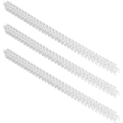 100 stuks Dubbele Lus Draad Bindruggen 34 Tanden 3:1 Steek 7,9 mm Diameter 40 Vel Capaciteit Dubbel