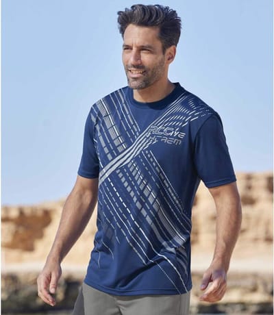 ATLAS FOR MEN - Set van 3 T-shirts Sportsmen - Heren - Verkrijgbaar in grote maten - XL