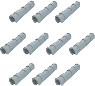 Allecto - Slangklemmen Set van 10 - Bevestigingsclips voor Tuinbroeikas - Kunststof - Stabiliteit en Veiligheid - Geschikt voor 1/2" Slangen