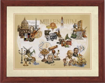 borduurpakket 34504 millennium (collectors item!)