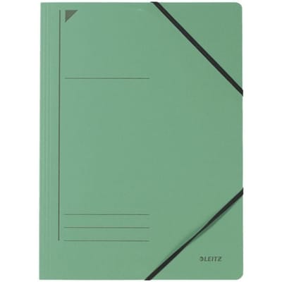 LEITZ® hoekmap, DIN A4, elastische sluiting, groen