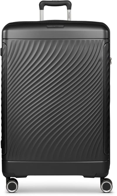 Picard Vienna 4 wielen Trolley L 74 cm - Harde bagage - TSA slot - black