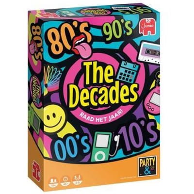 Jumbo The Decades - Gezelschapsspel - Bordspel