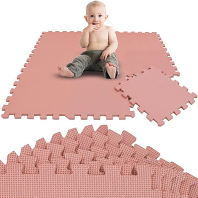 9-delige Baby Speelmat Puzzel | Opvouwbare Kruipmat van EVA Foam | Antiallergeen en Waterdicht | Ideaal voor Baby's en Peuters