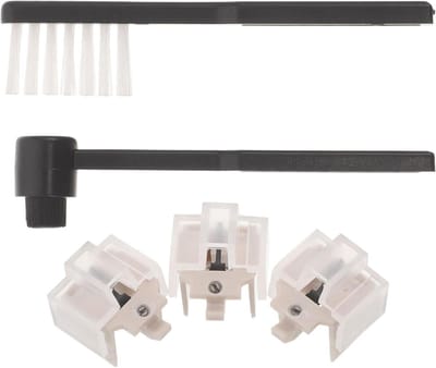 Platenspeler Naald - Vervangende Naald - Muziek Luisteren - Authentiek Geluid - 3 Stuks - Wit