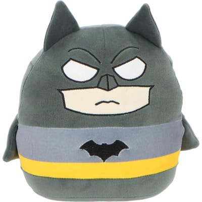 Batman Squishy 32 cm - Knuffel - Zachte stof - Grijs