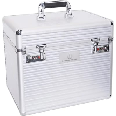 Imperial Riding - Grooming Box Shiny Classic - Silver