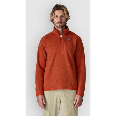 Patagonia Better 1/4 Zip Hoodie oranje