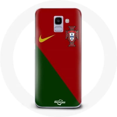 Coque - maniacase - Samsung Galaxy J6 2018 - Noir - Souple - Maillot Nike noir